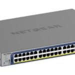 NETGEAR 52-Port PoE Gigabit/10G Stackable Smart Switch (GS752TXP)