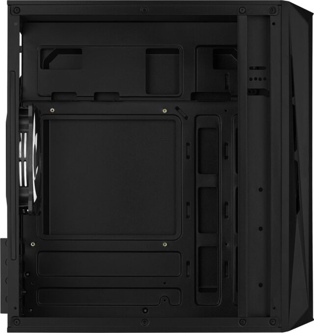 Aerocool CS107V2 computer case Mini Tower Black - imagine 12
