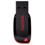 SanDisk Cruzer Blade USB flash drive 64 GB USB Type-A 2.0 Black  Red - imagine 3
