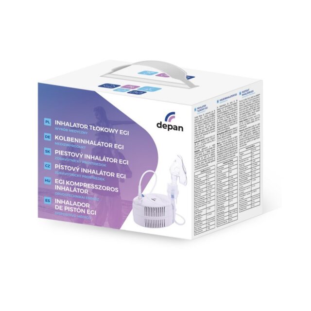 Silent piston inhaler for the whole family EGI DEPAN brands - imagine 3