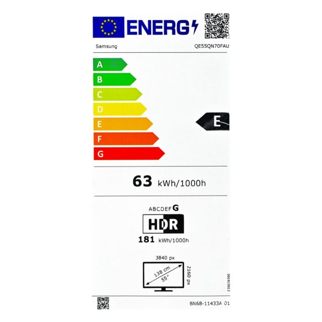 Samsung QE55QN70FAU 139.7 cm (55 ) 4K Ultra HD Smart TV Wi-Fi Black - imagine 3