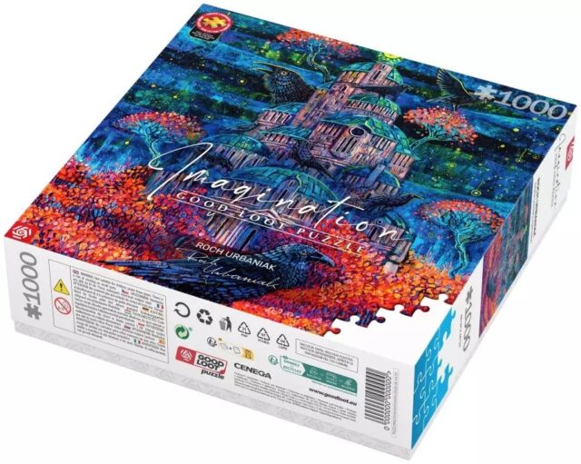 Puzzle Good Loot Imagination - Roch Urbaniak: Raven Queen's Fortress 1000 pc(s) - imagine 5