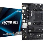 Asrock A520M-HVS AMD A520 Socket AM4 micro ATX