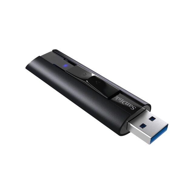SanDisk Extreme PRO USB flash drive 512 GB USB Type-A 3.2 Gen 1 (3.1 Gen 1) Black - imagine 3