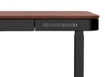 Activejet desk with electric height adjustment 140x70 ET119W-C black/walnut - imagine 9