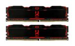 GOODRAM IRDM X 16GB (2x8GB) 3200MHz CL16 - IR-X3200D464L16SA/16GDC Black