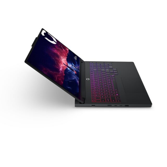 Lenovo Legion Pro 7 16AFR10H Ryzen 9 9955HX3D 16.0 WQXGA OLED 500nits 240Hz LBL Glossy 64GB DDR5 5600 SSD2TB GeForce RTX 5080 16GB Cam 5.0MP 99.9Wh W11Pro Eclipse Black - imagine 4