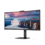AOC V5 CU34V5CW computer monitor 86.4 cm (34 ) 3440 x 1440 pixels Wide Quad HD LED Black - imagine 5