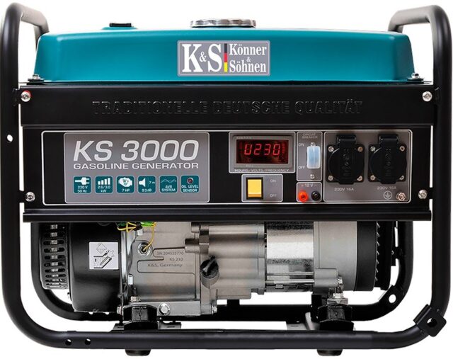 KÖNNER & SÖHNEN GASOLINE GENERATOR/GENERATOR 2.6KW 230V KS 3000 - imagine 2