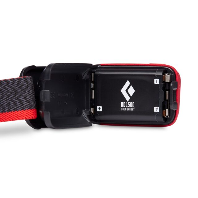 Black Diamond Cosmo 350 Black  Red Headband flashlight - imagine 4