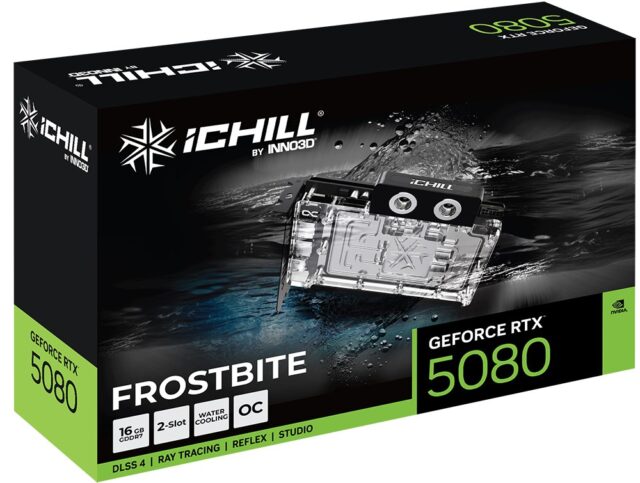 Inno3D iChill GeForce RTX 5080 FROSTBITE NVIDIA 16 GB GDDR7 - imagine 2