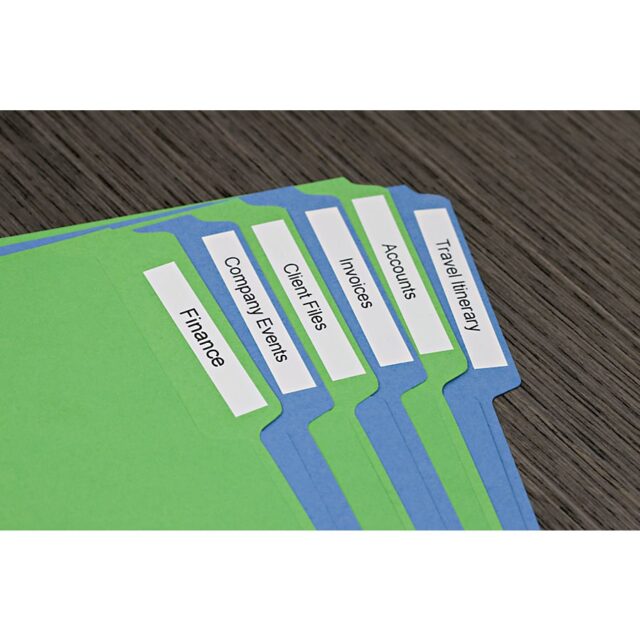 DYMO D1 Standard - Black on White - 9mm - imagine 11