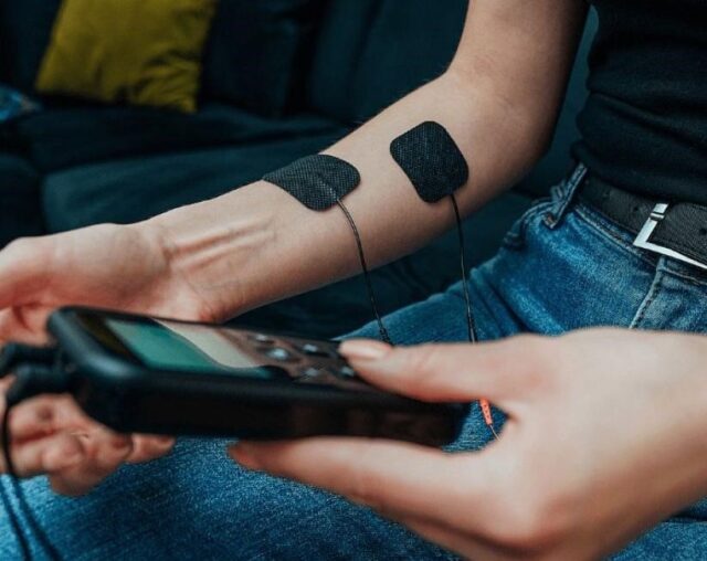 M100A Electrotherapy combo unit TENS/EMS HAXE - imagine 5