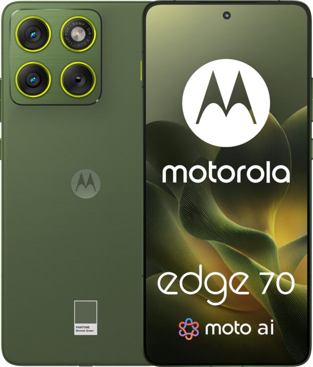 Motorola Edge 70 6.7  Dual SIM Android 16 USB Type-C 12 GB 512 GB 4800 mAh Green - imagine 12