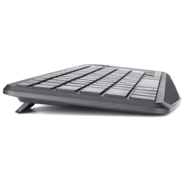Techly ICTB9801TB keyboard Universal RF Wireless + Bluetooth QWERTY US English Black - imagine 8