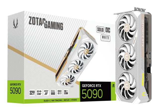 Zotac GAMING GeForce RTX 5090 SOLID OC NVIDIA 32 GB GDDR7 - imagine 7