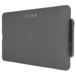 EXTRALINK ELEKTRYCZNA MATA GRZEWCZA SZARA 63X38 CM 400W - imagine 2