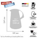 ROTPUNKT Thermos jug  1.0 l slate grey (anthracite) - imagine 2