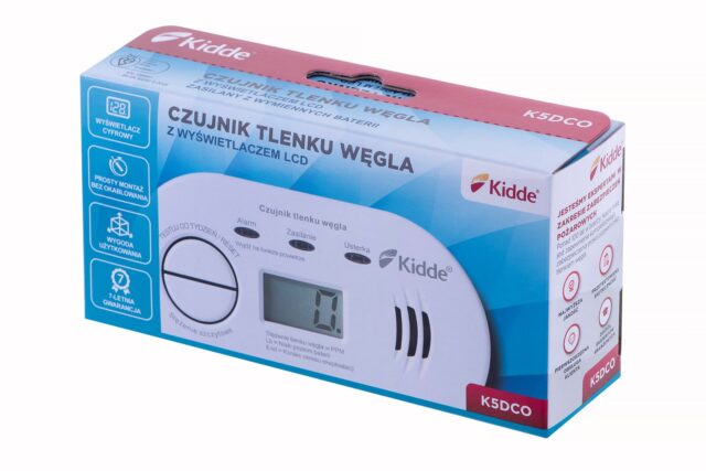 K5DCO KIDDE CARBON MONOXIDE AND CARBON MONOXIDE DETECTOR - imagine 5