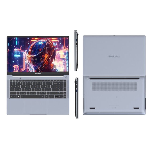 Blackview AceBook 6 N150 15.6”FHD 16GB SSD512 Windows 11 Home Grey - imagine 4