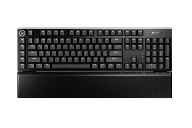 be quiet! Light Mount Silent Tactile US ANSI keyboard Gaming USB QWERTY US English Black - imagine 2