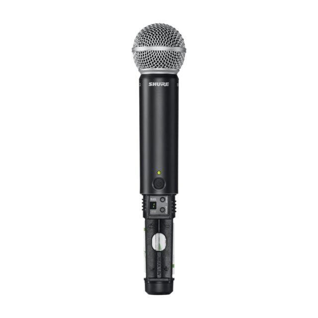 Shure BLX24E/SM58-H8E - System bezprzewodowy z mikrofonem - imagine 5
