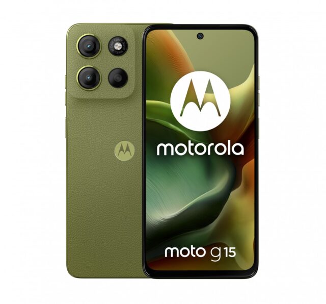 Motorola moto g15 17.1 cm (6.72 ) Dual SIM Android 15 4G USB Type-C 8 GB 128 GB 5200 mAh Green - imagine 2