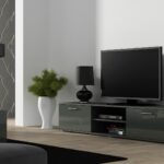 Cama TV stand SOHO 180 grey/grey gloss