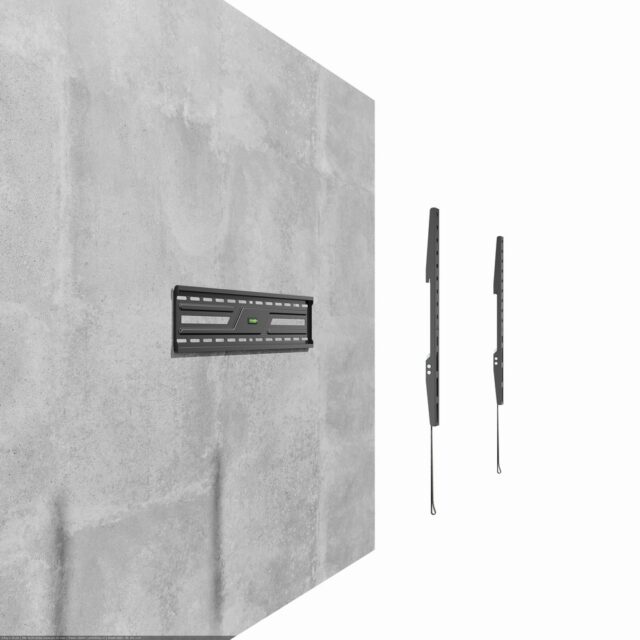 Gembird WM-86F-01 TV wall mount (fixed)  37”-86”  black - imagine 6