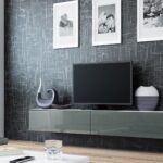 Cama TV Stand VIGO '180' 30/180/40 white/grey gloss