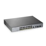 Zyxel GS1350-18HP-EU0101F network switch Managed L2 Gigabit Ethernet (10/100/1000) Power over Ethernet (PoE) Grey - imagine 3