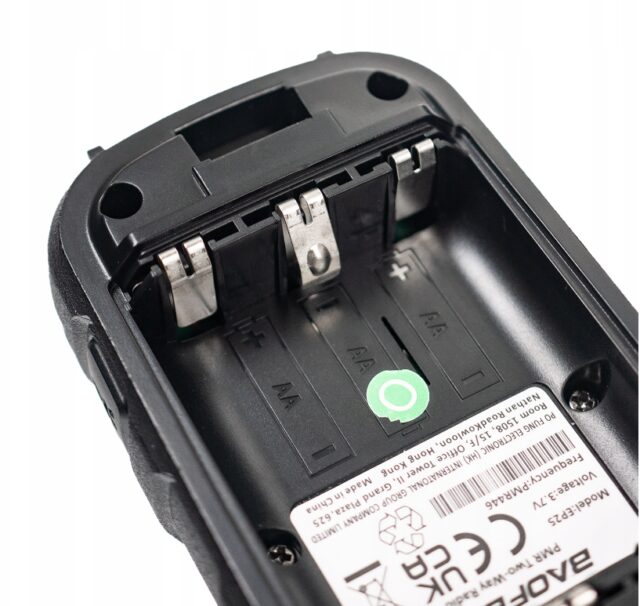 Walkie-Talkie Baofeng BF-T25E Black  2 pieces - imagine 9