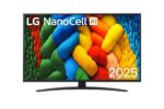 LG NanoCell AI 43NANO81A6A 109.2 cm (43 ) 4K Ultra HD Smart TV Wi-Fi Black