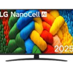LG NanoCell AI 43NANO81A6A 109.2 cm (43 ) 4K Ultra HD Smart TV Wi-Fi Black