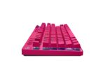 Logitech G PRO X TKL keyboard Gaming RF Wireless + Bluetooth QWERTY US International Pink - imagine 5