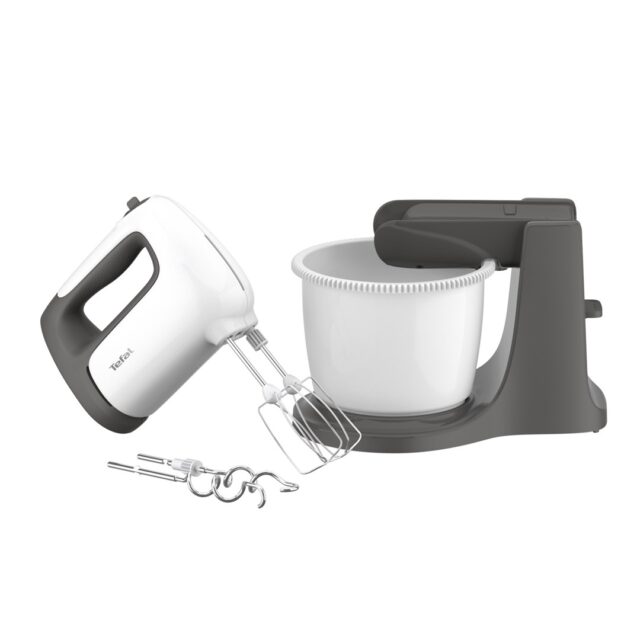 Tefal Prep'Mix+ HT4641 Stand mixer 500 W Grey  White - imagine 3