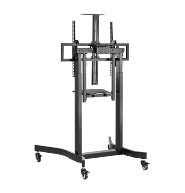 Gembird Stojak pod tv z regulacj wysokoci mobilny 55-100 cali - imagine 2