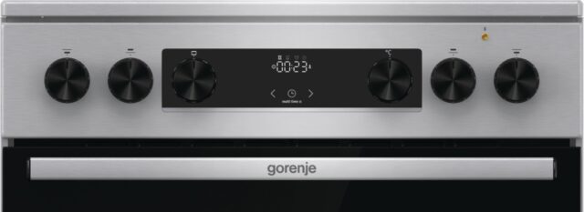 Gorenje GECS6C70XC cooker Freestanding cooker Electric Coil hob Stainless steel A - imagine 13