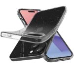 Spigen Liquid Crystal iPhone 15 6.1" glitter crystal ACS06788 - imagine 7