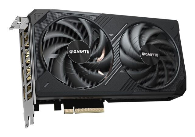 GIGABYTE GeForce RTX 5060 Ti WINDFORCE OC 16G Graphics Card - 16GB GDDR7  128bit  PCI-E 5.0  2587MHz Core Clock  3 x DisplayPort  1 x HDMI  GV-N506TWF2OC-16GD - imagine 3