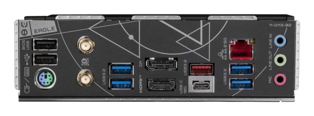 GIGABYTE Z790 EAGLE AX Motherboard - Supports Intel Core 14th Gen CPUs  12+1+1Phases Digital VRM  up to 7600MHz DDR5 (OC)  3xPCIe 4.0 M.2  Wi-Fi 6E  2.5GbE LAN  USB 3.2 Gen 2 - imagine 5