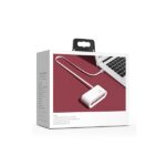 USAMS Adapter HUB 4xUSB 2.0biały/white SJ238FX01 (US-SJ238) - imagine 5