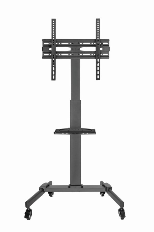 Gembird TVS-55T-01 TV floor stand with caster wheels (tilt)  32  - 55   black - imagine 3