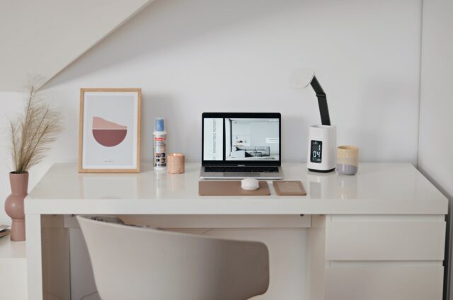 Activejet AJE-TECHNIC LED desk lamp with display white - imagine 5