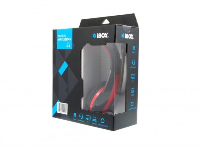 Headphones with microphone I-Box HPI 1528 MV black - imagine 6