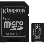 Kingston Technology Canvas Select 64GB micSDXC Plus 100R A1 C10 Card + ADP