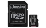 Kingston Technology Canvas Select 64GB micSDXC Plus 100R A1 C10 Card + ADP