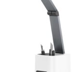 Activejet AJE-TECHNIC LED desk lamp with display white