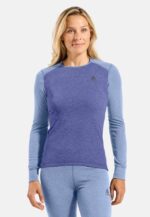 Thermal underwear - Odlo Set ACTIVE WARM Special Set size M Navy blue - imagine 3