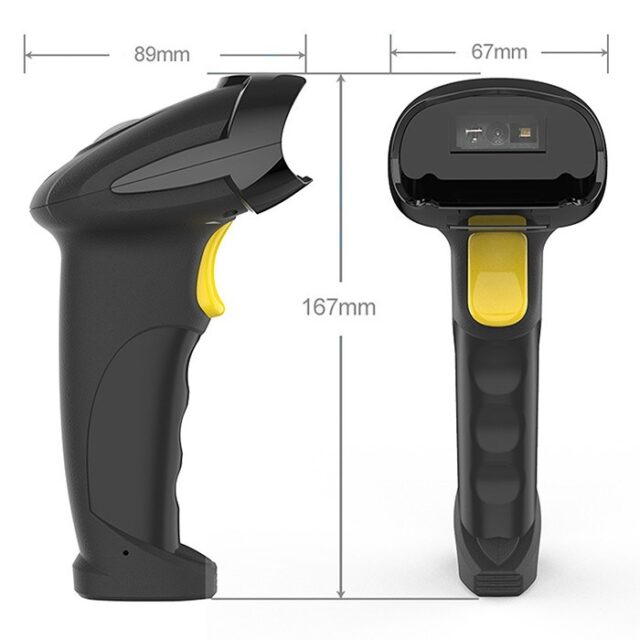 Qoltec 50856 Wireless barcode scanner 1D 2D | 2.4GHz - imagine 5